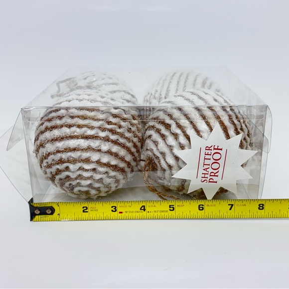 Hobby Lobby Modern Farmhouse Oversized Twine Snowball Christmas Tree Ornaments - Picture 11 of 11